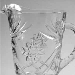 Vintage starburst pitcher